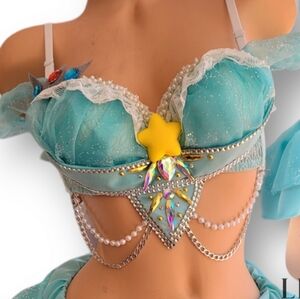 Princess Rosalina Rave Festival Bra Cosplay